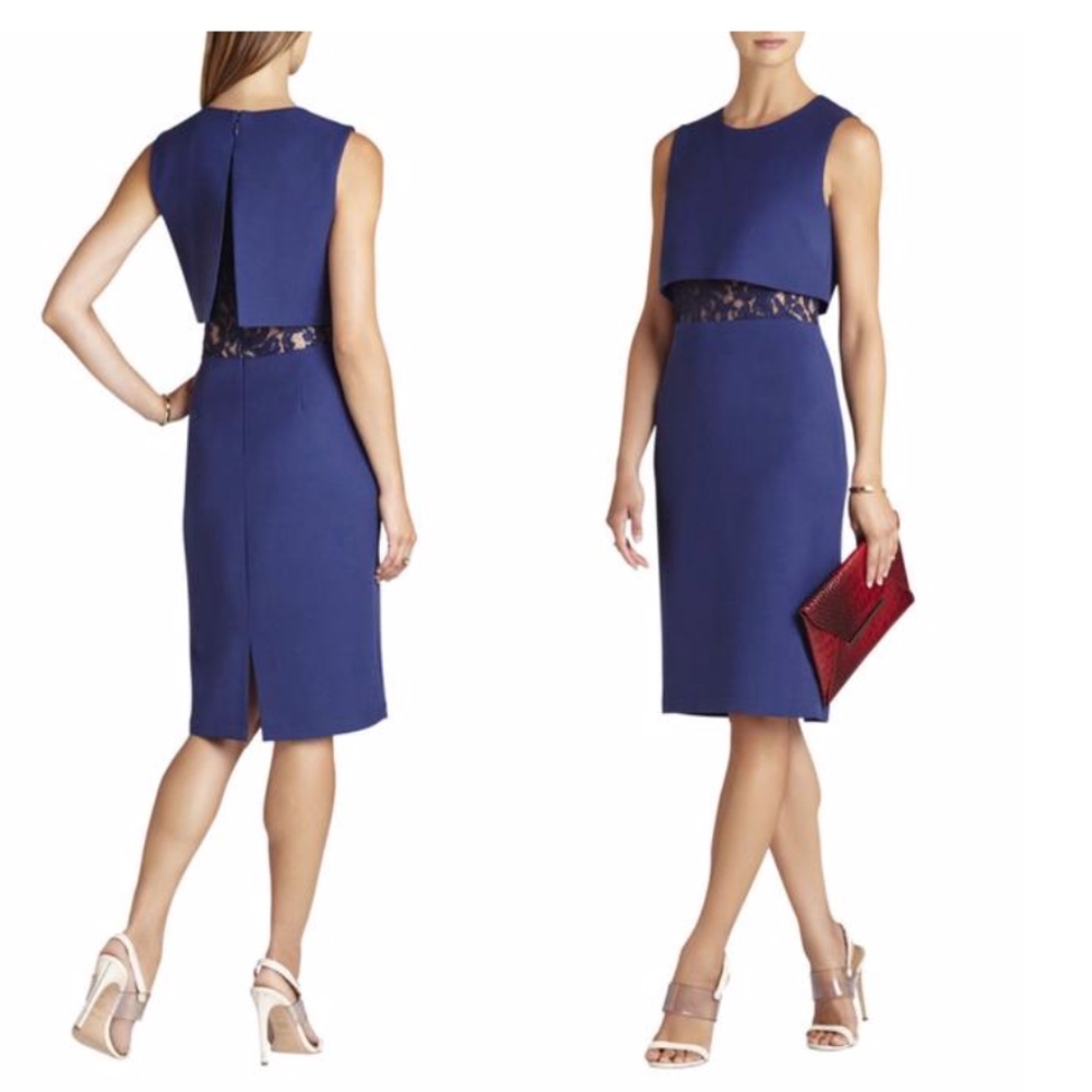 BCBG Maxazria Blue Dress